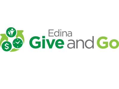 Edina Give and Go logo